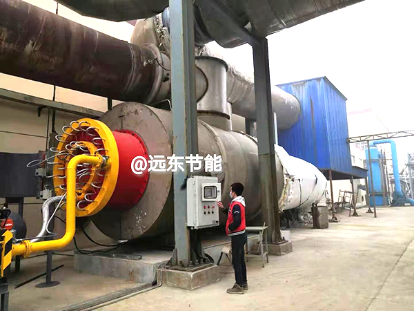 超低氮热风炉一次调试成功