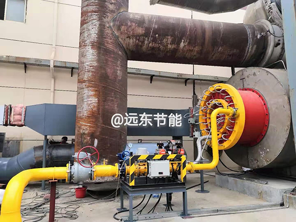 超低氮热风炉一次调试成功